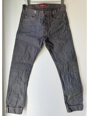 Men's Herringbone Twill Selvedge Denim Jean- The Stronghold